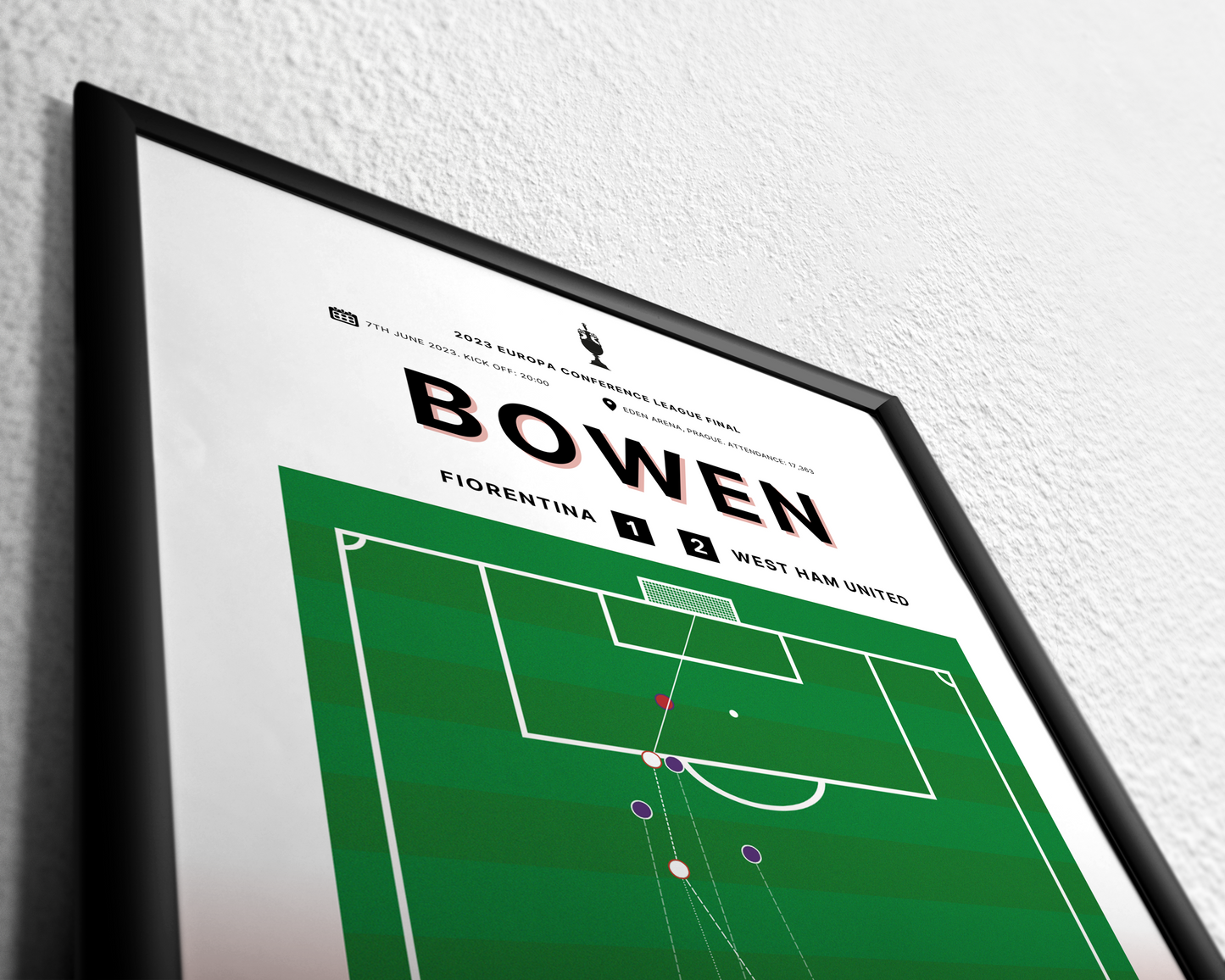 Bowen's goal vs. Fiorentina to win the Europa Conference League