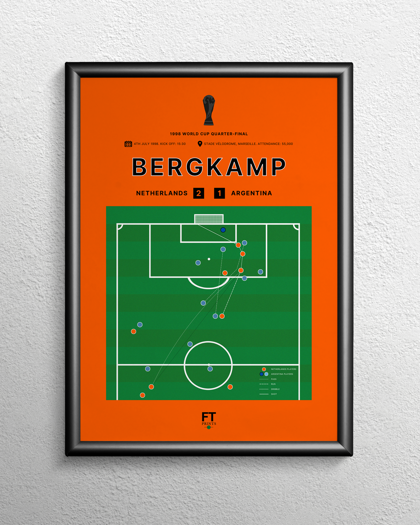 Bergkamp's goal vs. Argentina