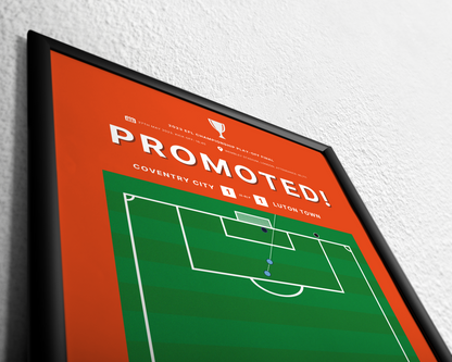 Luton Town promoted!