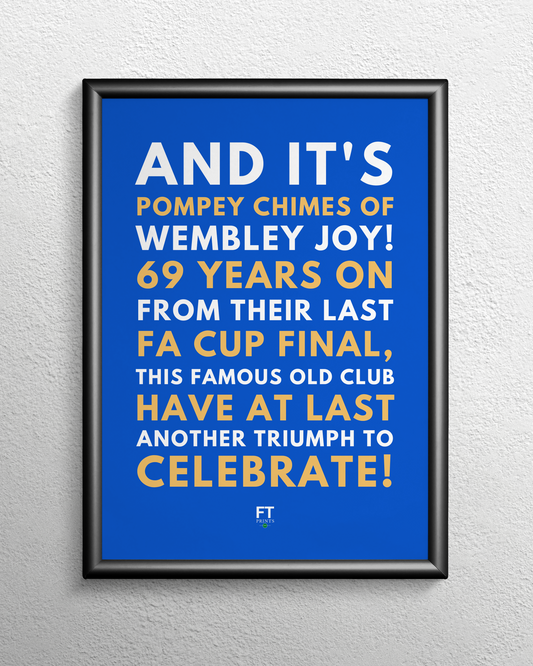 Pompey Chimes of Wembley joy!