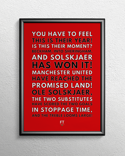 Ole Gunnar Solskjær - The promised land!