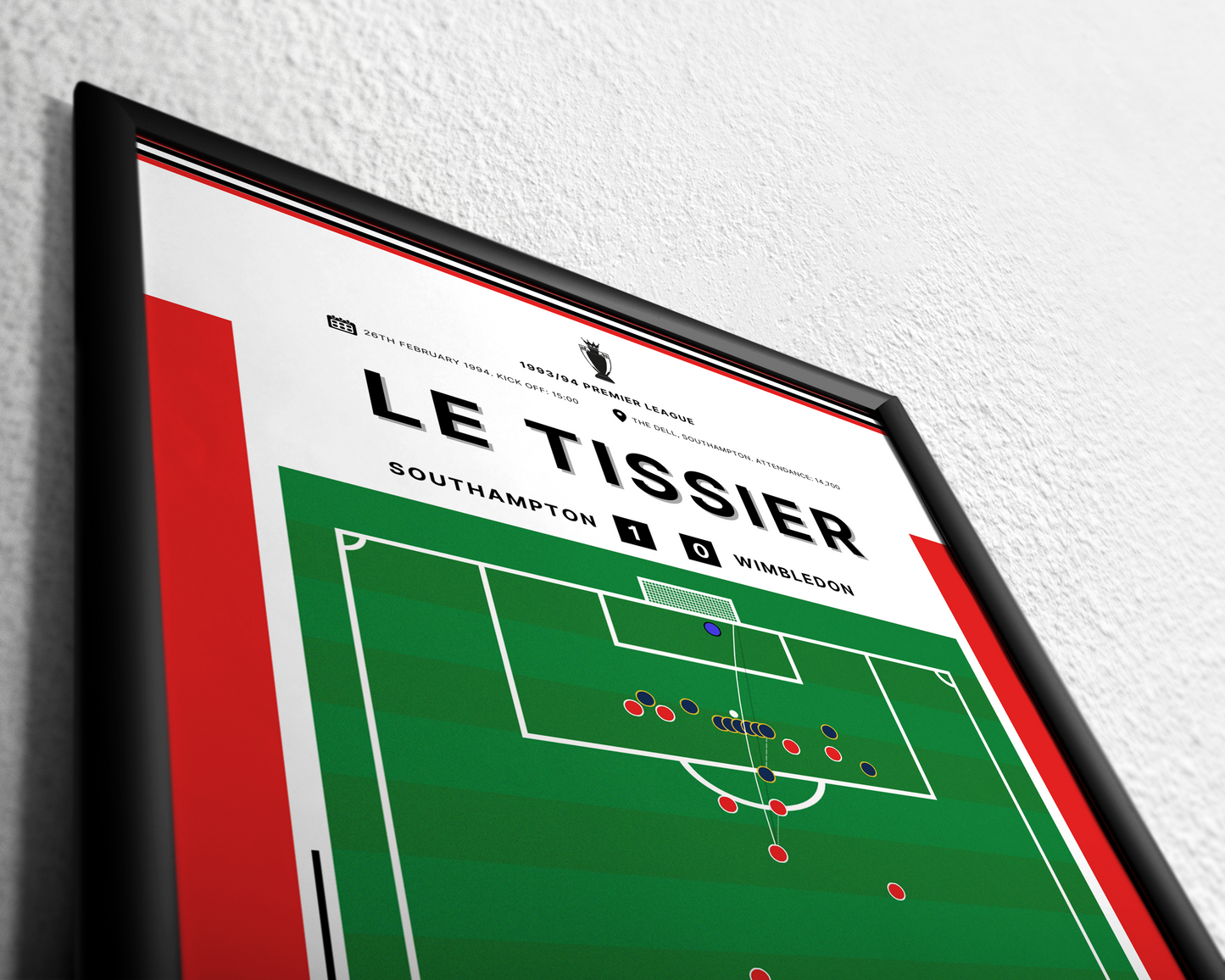 Le Tissier's goal vs. Wimbledon