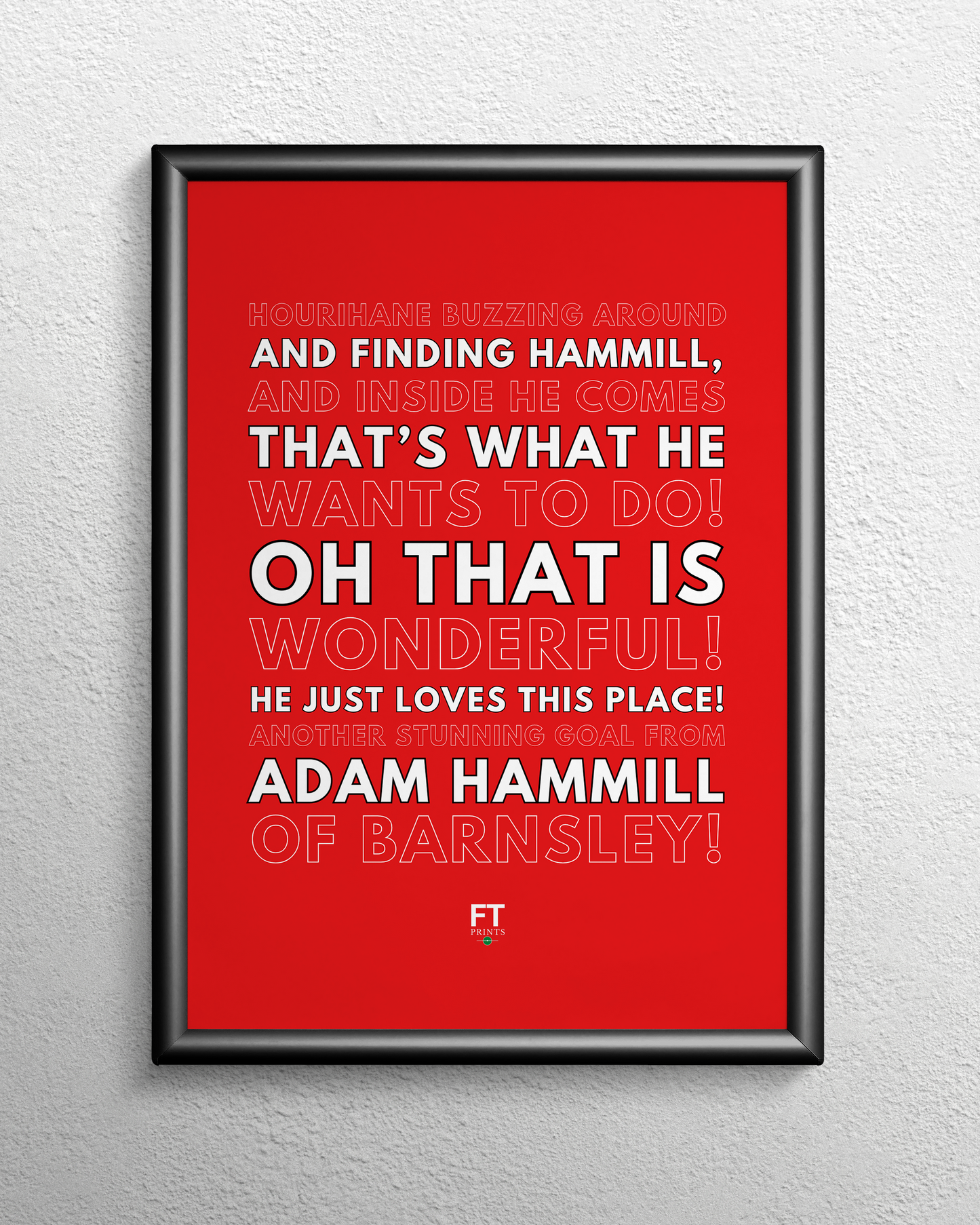 Adam Hammill - That's what he wants to do!