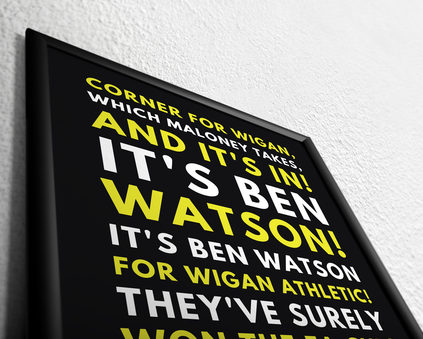 Ben Watson - They've surely won the FA Cup! - Black