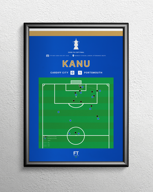 Kanu's goal vs. Cardiff City