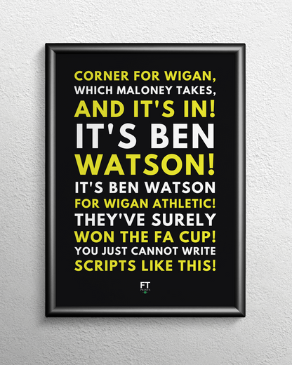 Ben Watson - They've surely won the FA Cup! - Black