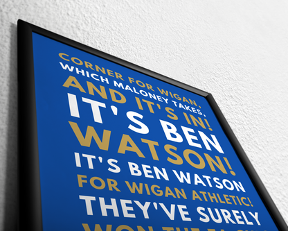 Ben Watson - They've surely won the FA Cup! - Blue