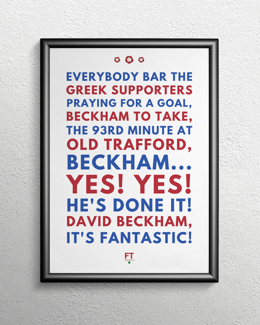 David Beckham - He's done it!