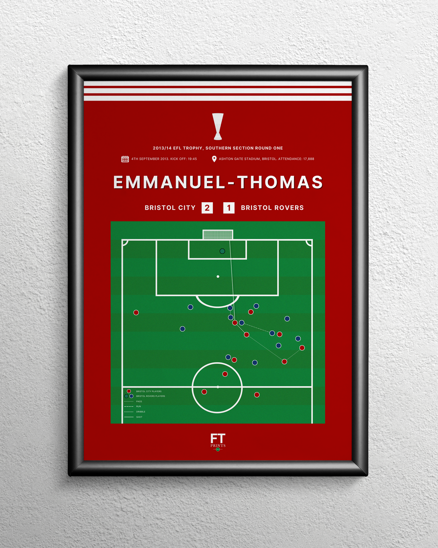 Emmanuel-Thomas' goal vs. Bristol Rovers