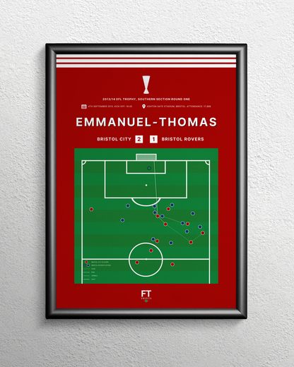 Emmanuel-Thomas' goal vs. Bristol Rovers