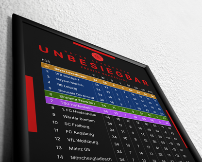 Bayer Leverkusen: Invincibles! 2023/24 Bundesliga table