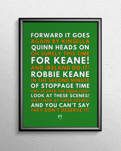 Robbie Keane - Look at these scenes! Just look at these scenes!