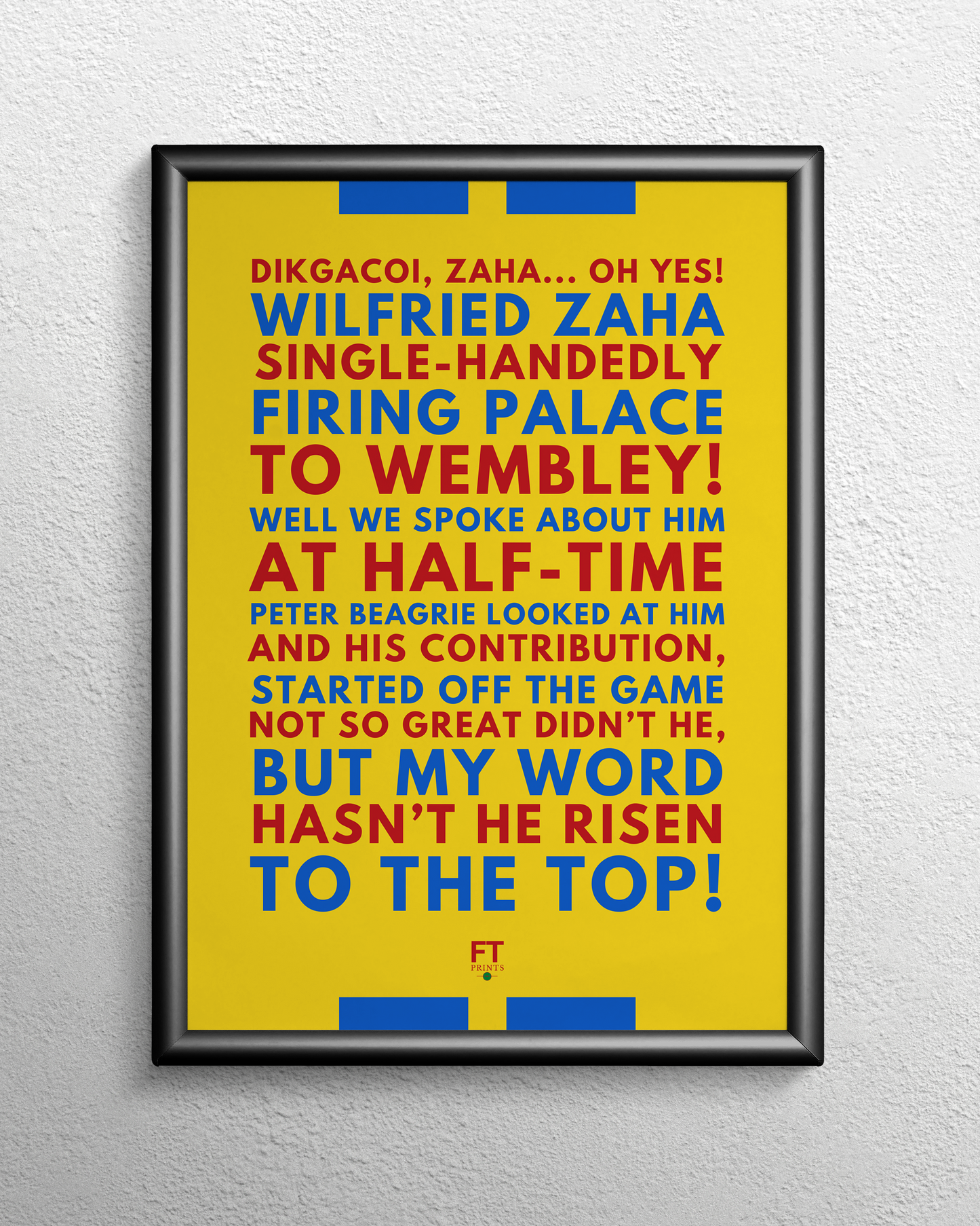 Wilfried Zaha - Single-handedly firing Palace to Wembley!