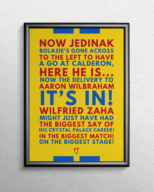 Wilfried Zaha - On the biggest stage!